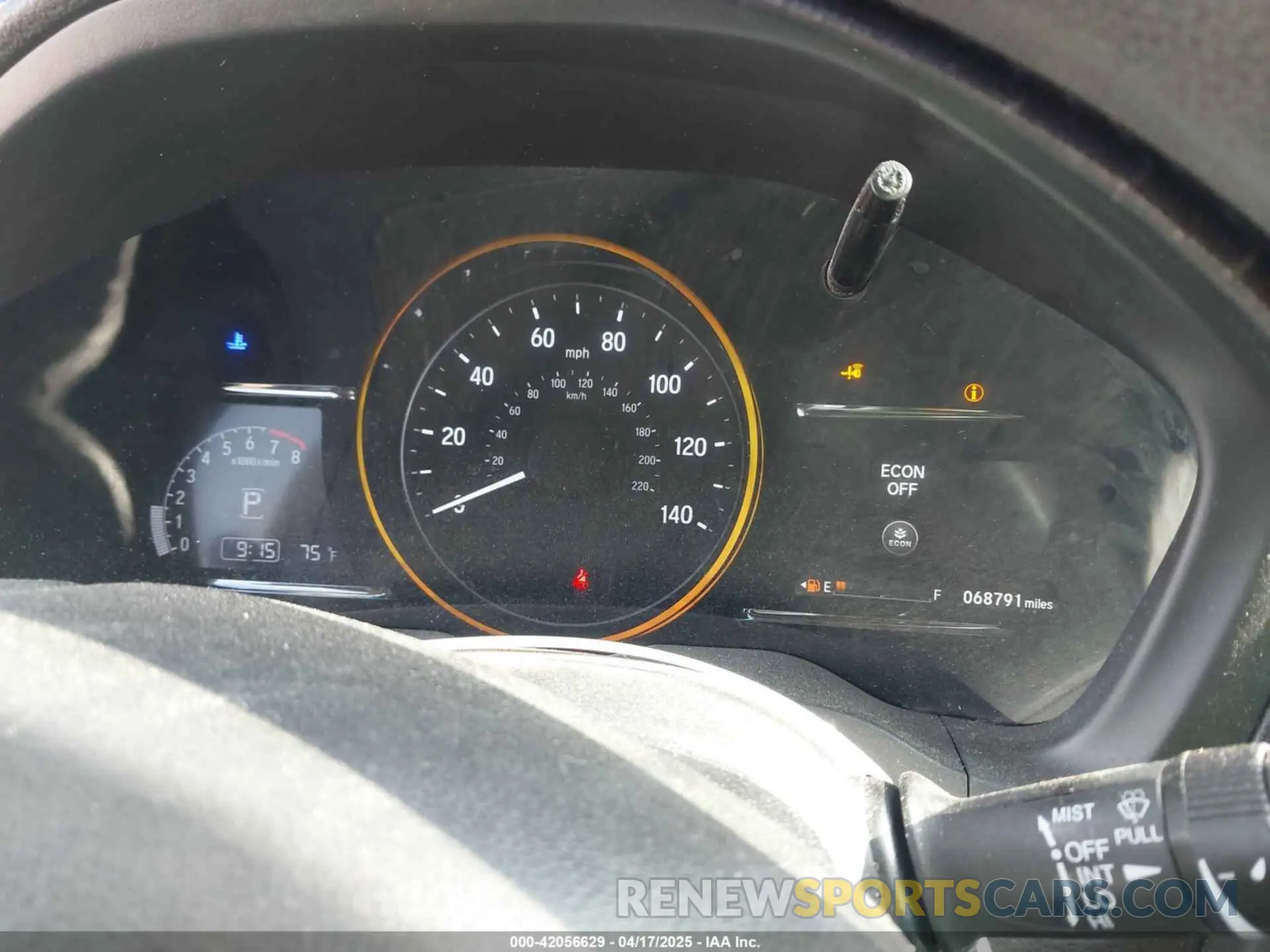7 Photograph of a damaged car 3CZRU5H52LM712370 HONDA HR-V 2020