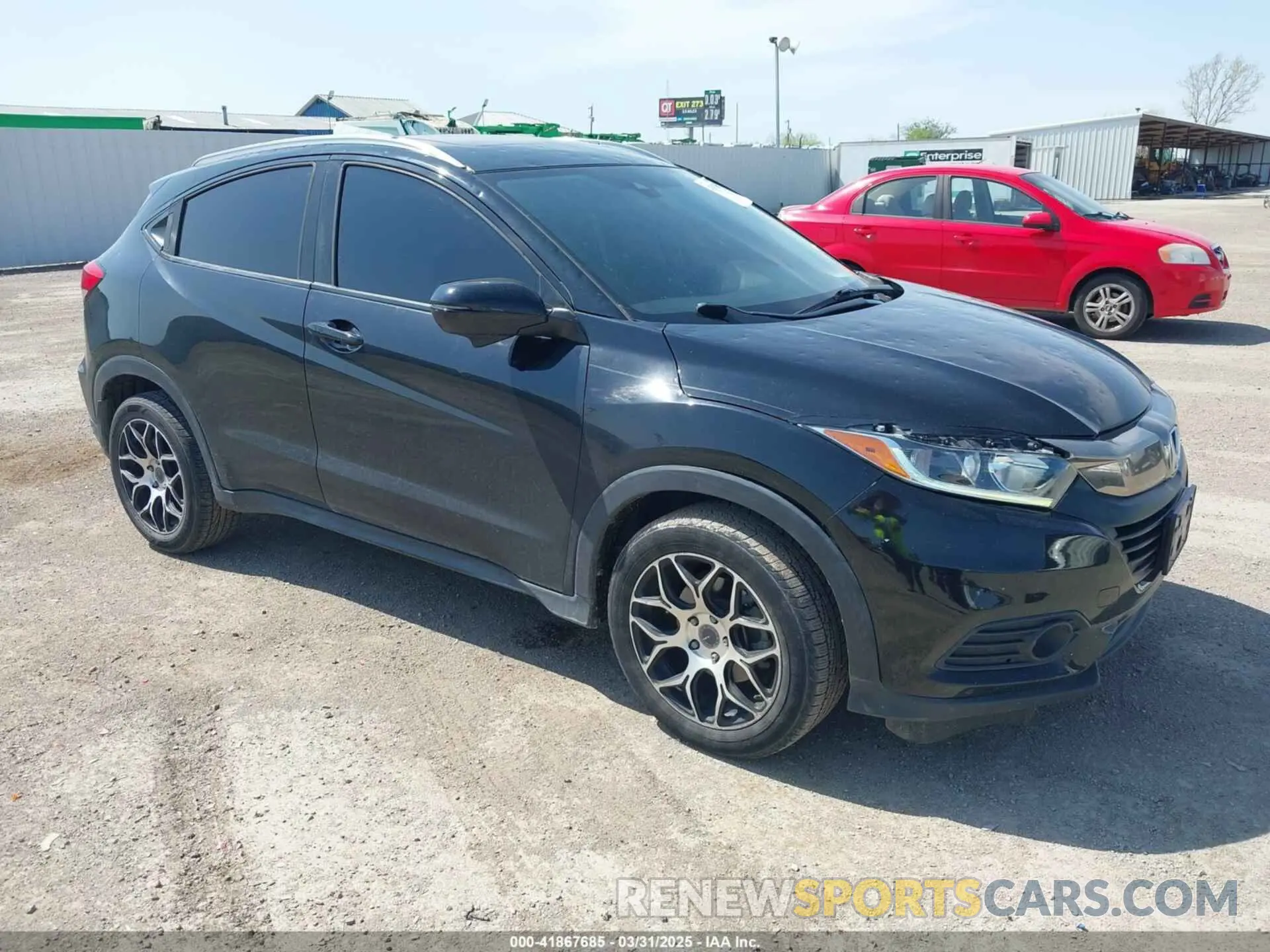 1 Photograph of a damaged car 3CZRU5H53LM706108 HONDA HR-V 2020