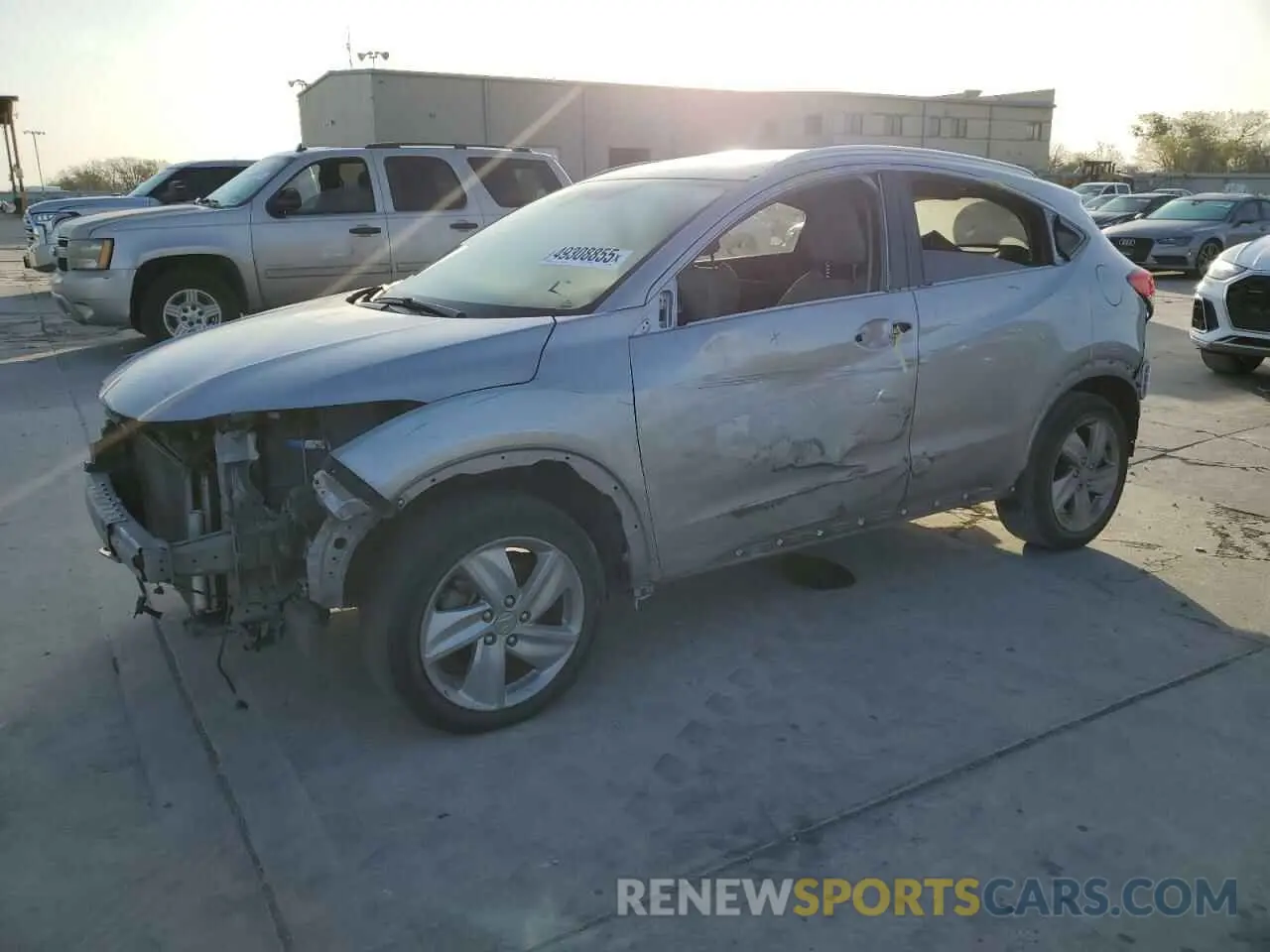 1 Photograph of a damaged car 3CZRU5H54LM718803 HONDA HR-V 2020