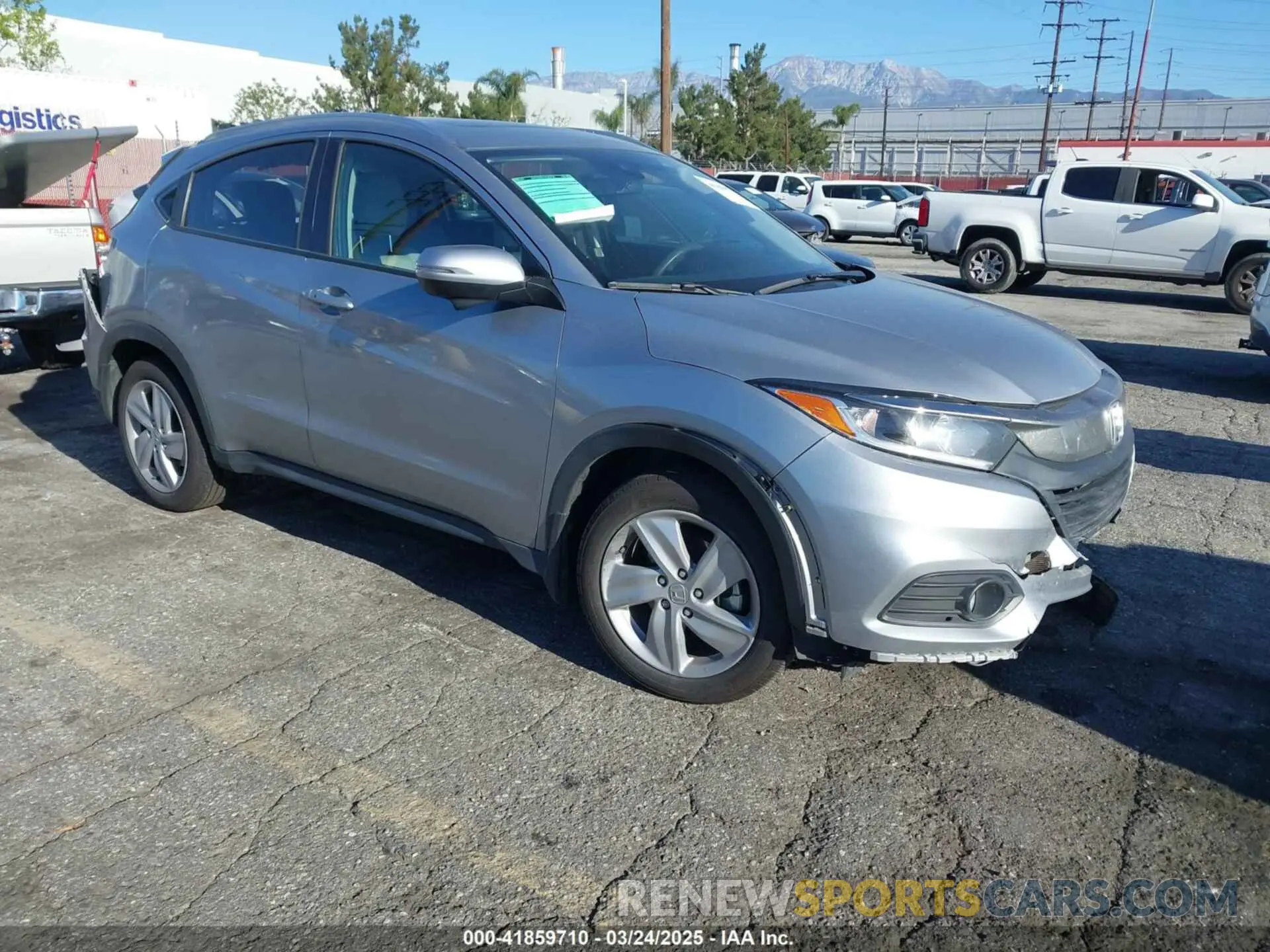 1 Photograph of a damaged car 3CZRU5H58LM710980 HONDA HR-V 2020