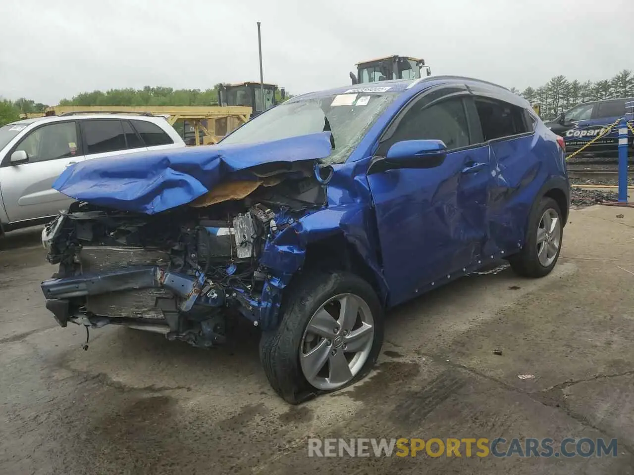 1 Photograph of a damaged car 3CZRU5H5XLM700855 HONDA HR-V 2020