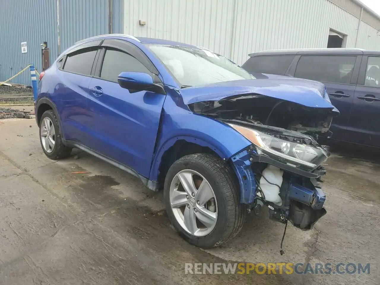 4 Photograph of a damaged car 3CZRU5H5XLM700855 HONDA HR-V 2020