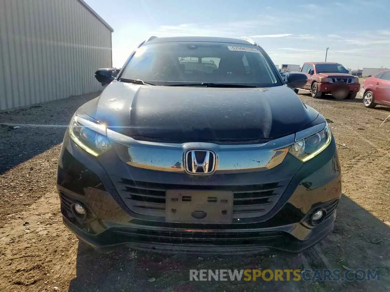 5 Photograph of a damaged car 3CZRU5H70LM717794 HONDA HR-V 2020