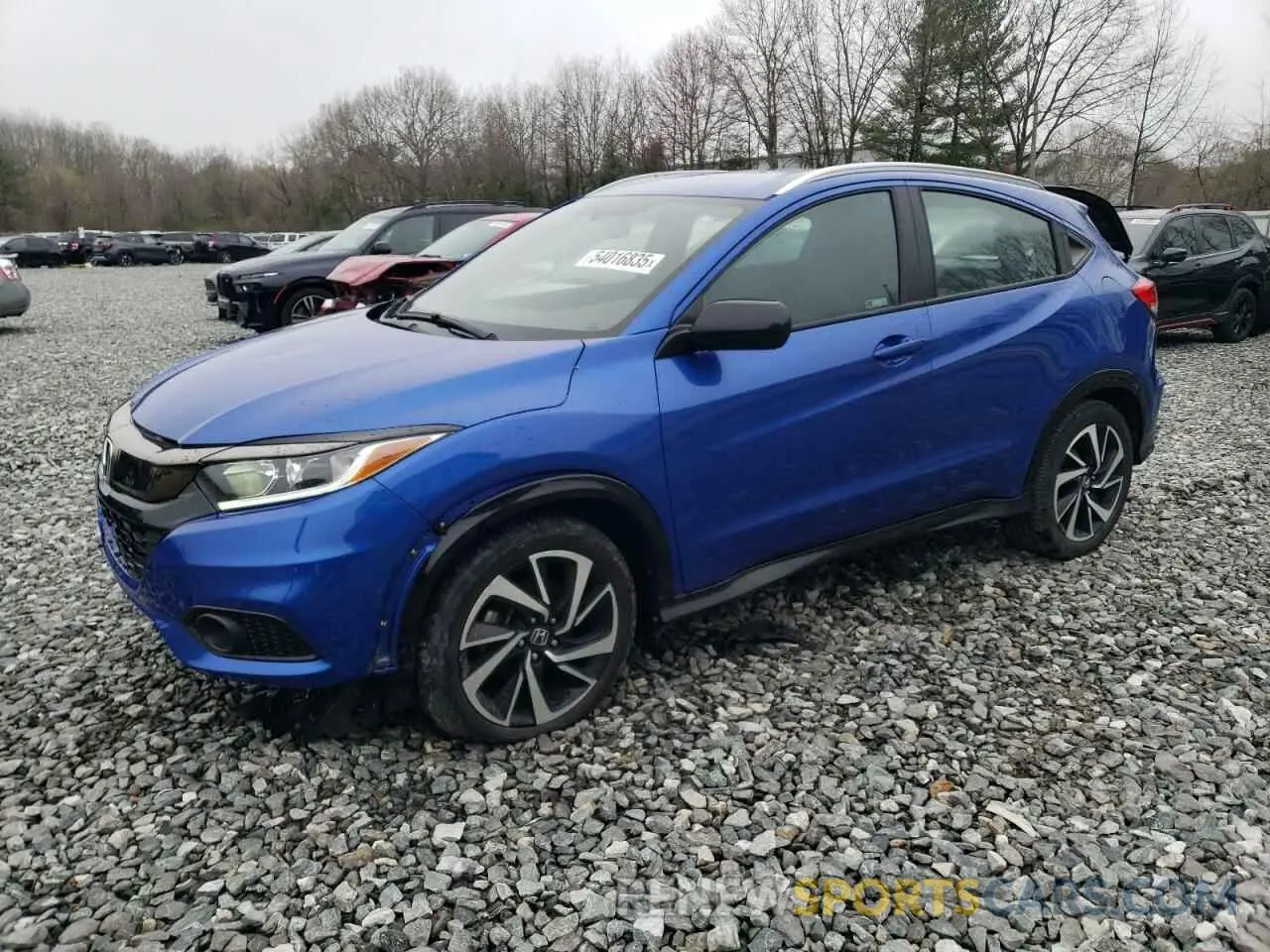 1 Photograph of a damaged car 3CZRU6H10LM731468 HONDA HR-V 2020