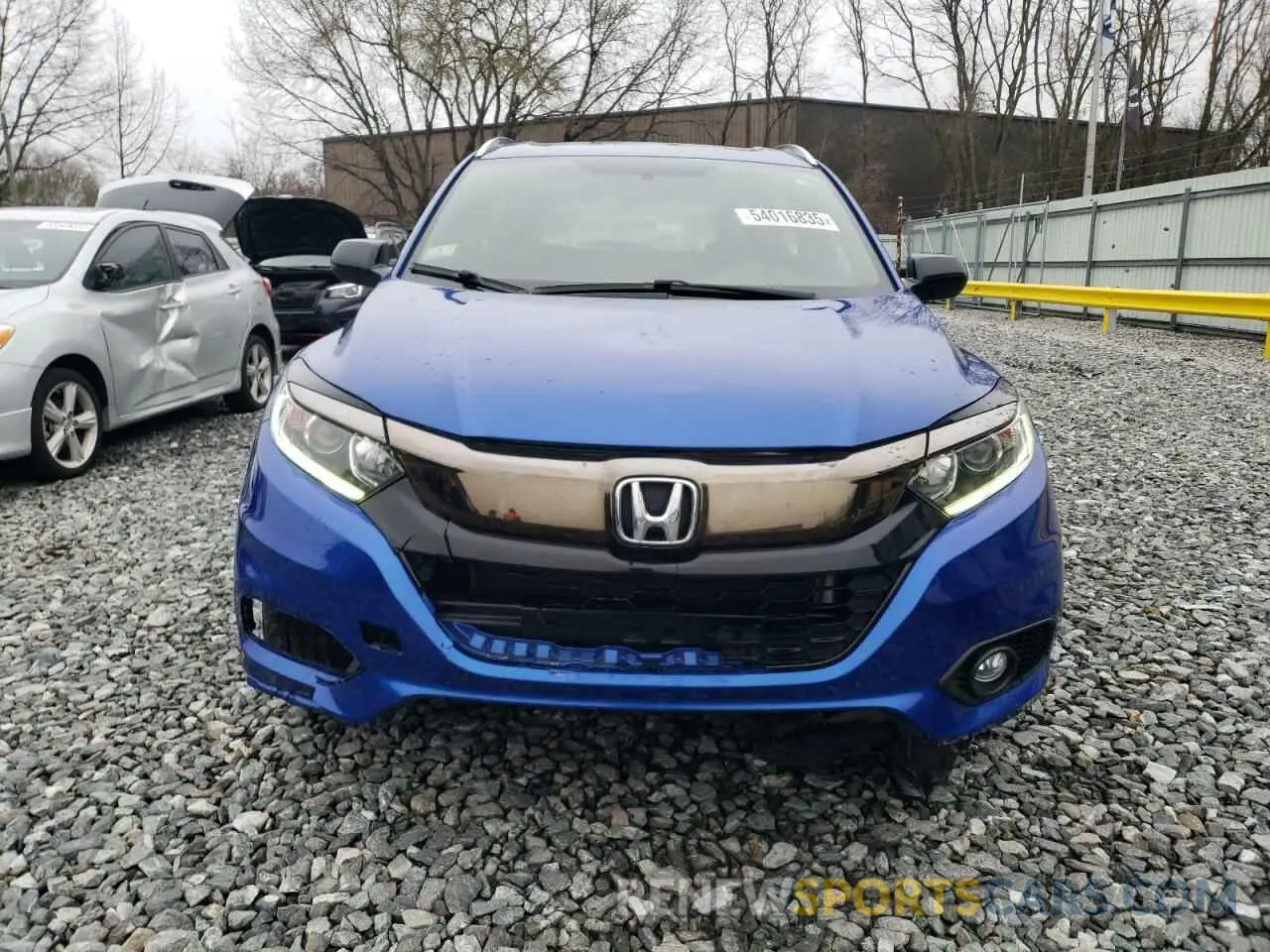 5 Photograph of a damaged car 3CZRU6H10LM731468 HONDA HR-V 2020