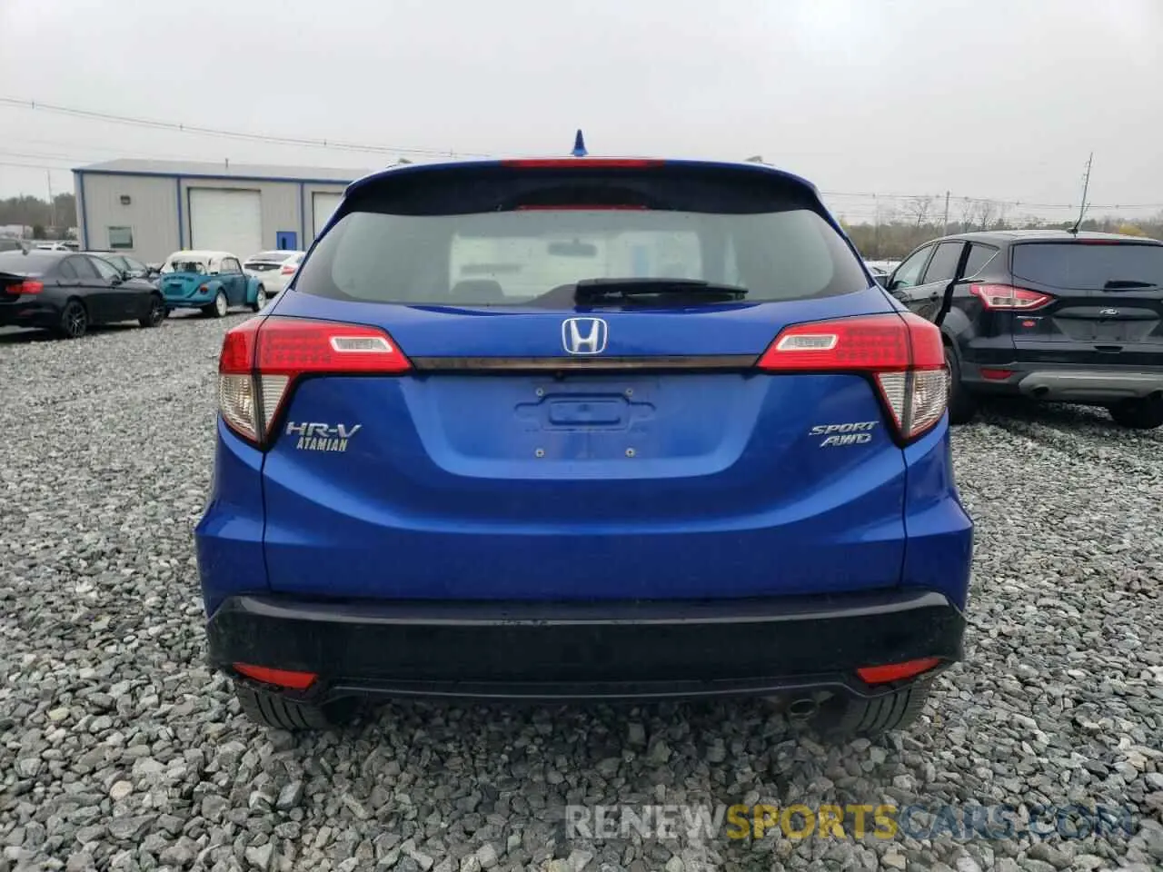6 Photograph of a damaged car 3CZRU6H10LM731468 HONDA HR-V 2020