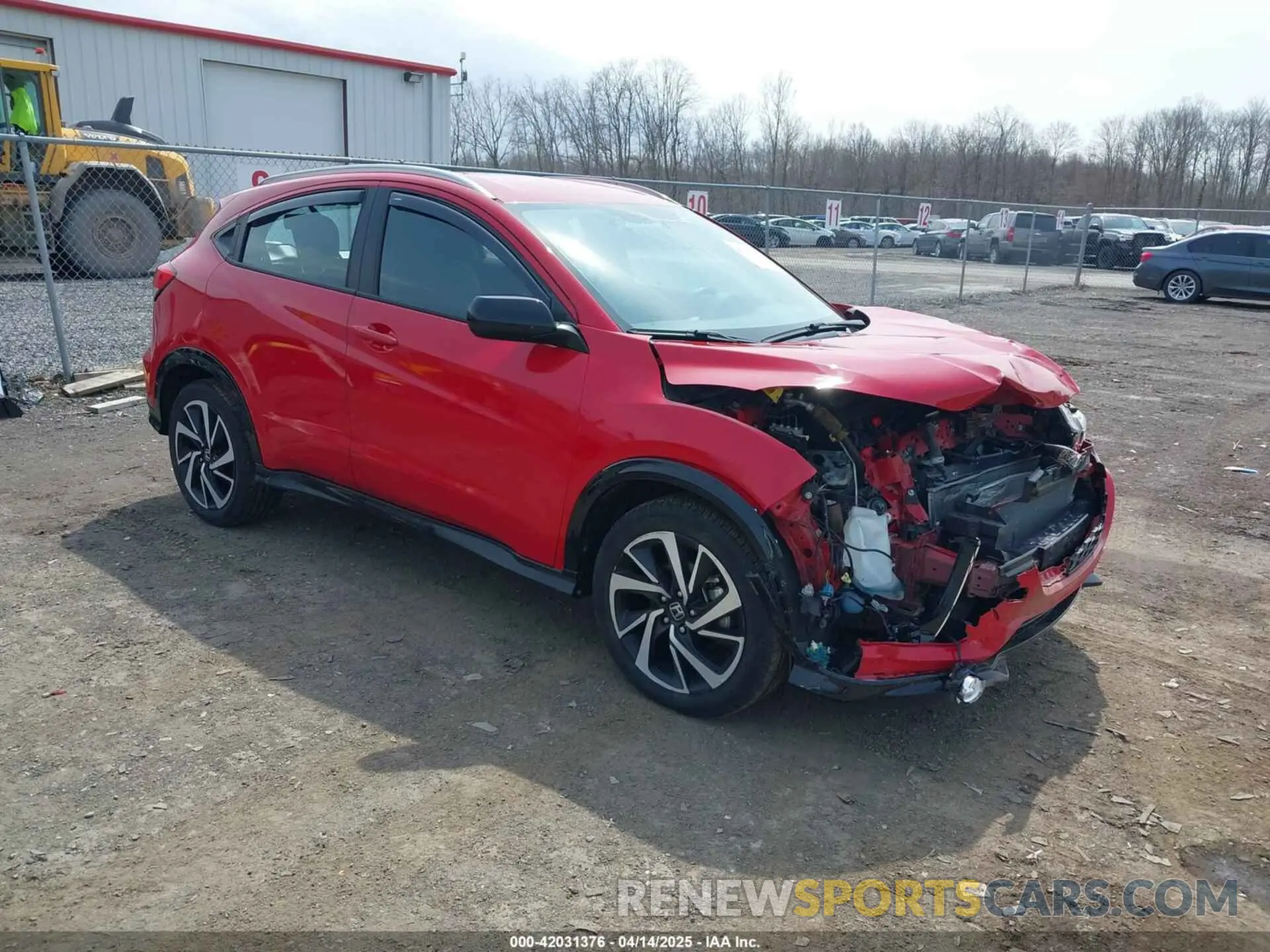 1 Photograph of a damaged car 3CZRU6H10LM736704 HONDA HR-V 2020