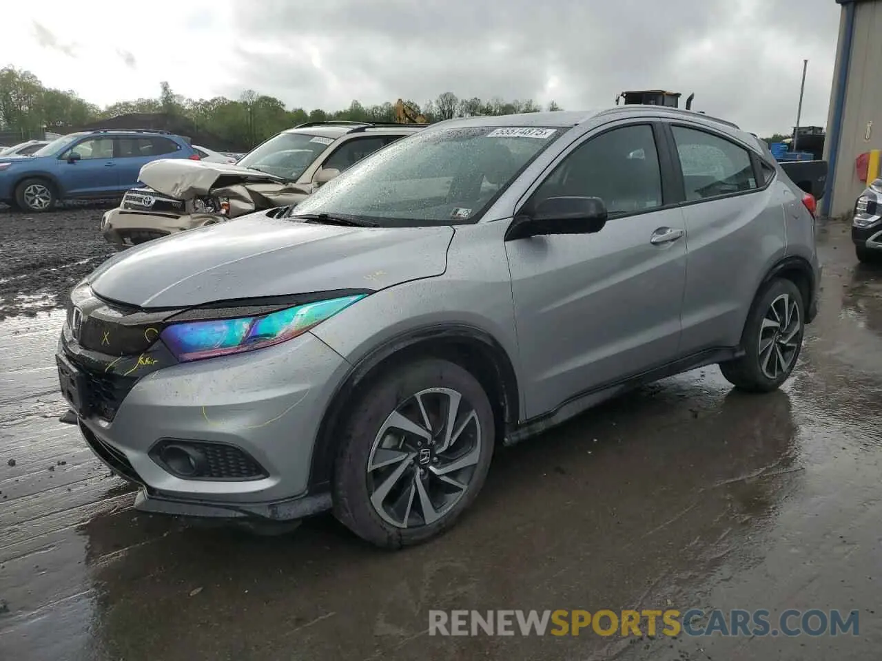 1 Photograph of a damaged car 3CZRU6H12LM719466 HONDA HR-V 2020