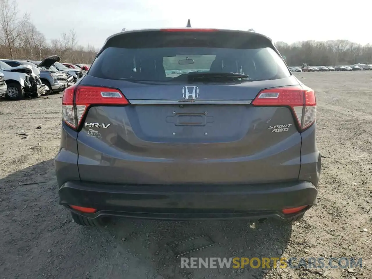 6 Photograph of a damaged car 3CZRU6H16LM713170 HONDA HR-V 2020
