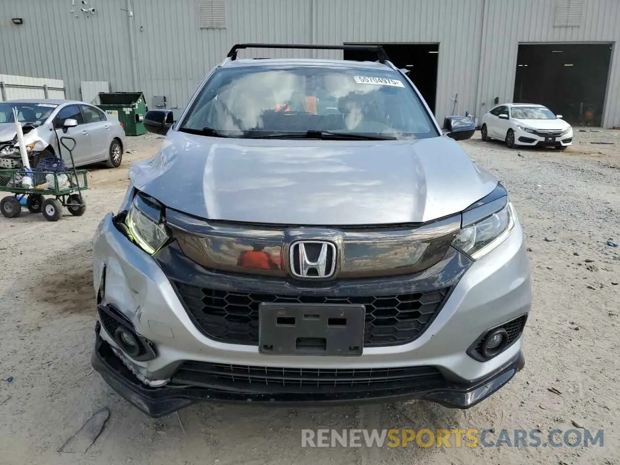 5 Photograph of a damaged car 3CZRU6H17LG702788 HONDA HR-V 2020