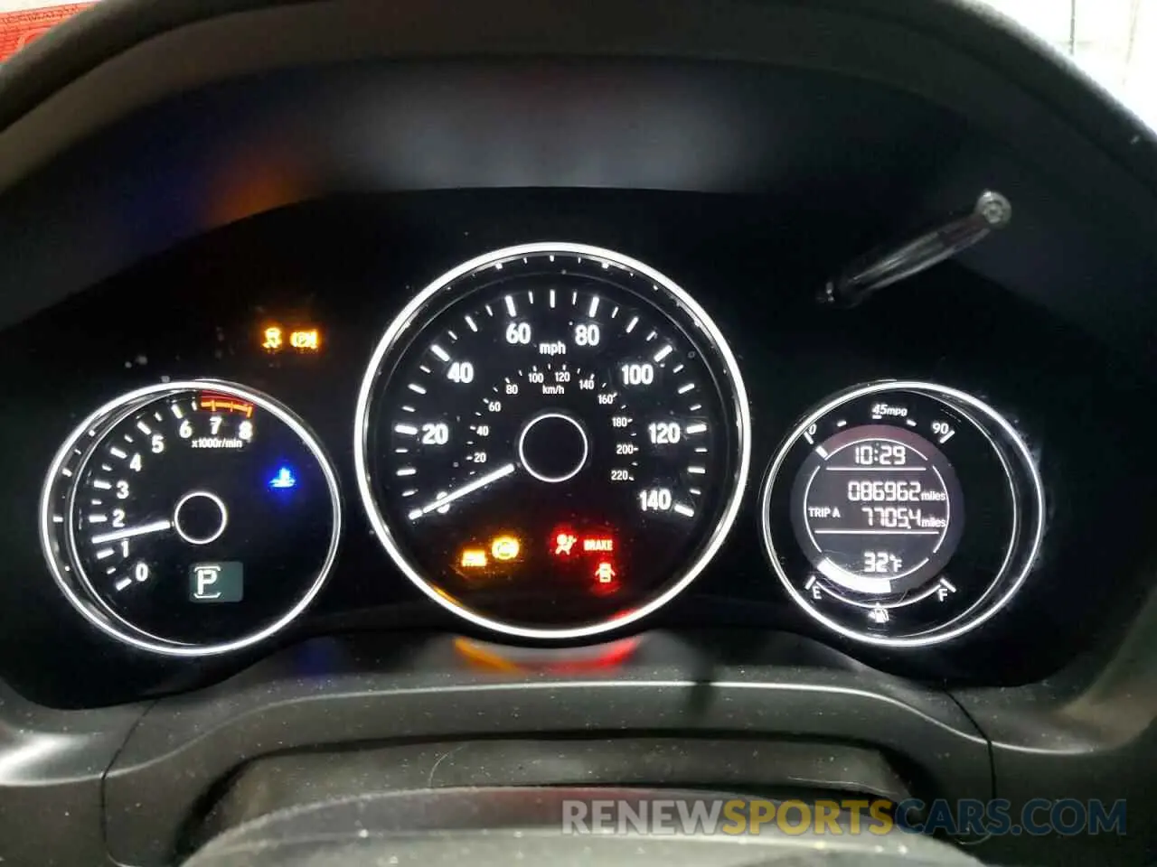 9 Photograph of a damaged car 3CZRU6H18LM723473 HONDA HR-V 2020