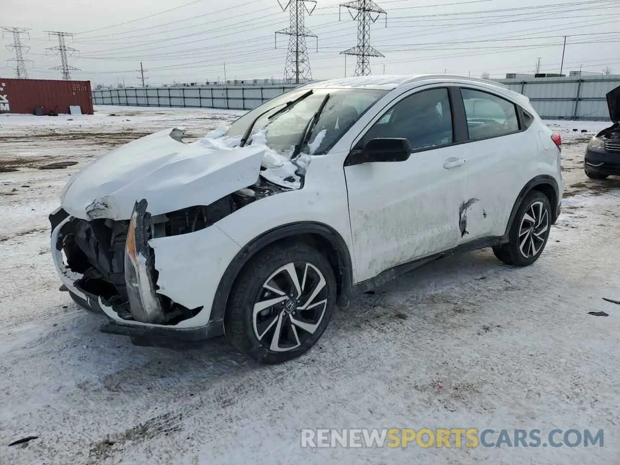 1 Photograph of a damaged car 3CZRU6H19LM702034 HONDA HR-V 2020