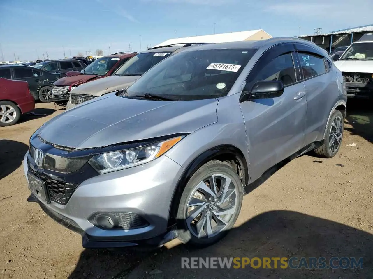 1 Photograph of a damaged car 3CZRU6H19LM713504 HONDA HR-V 2020