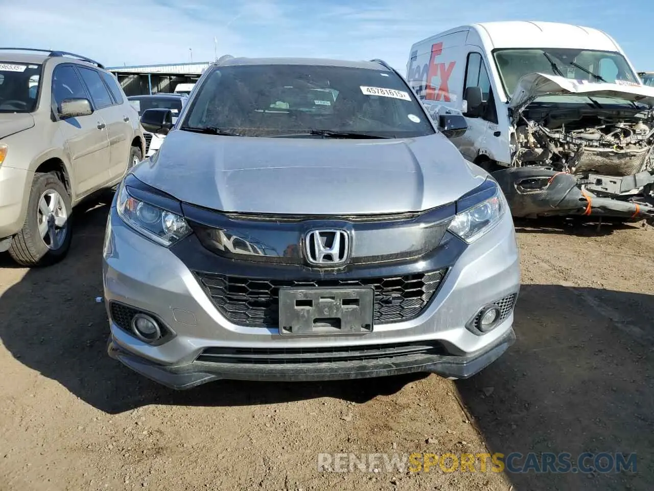 5 Photograph of a damaged car 3CZRU6H19LM713504 HONDA HR-V 2020