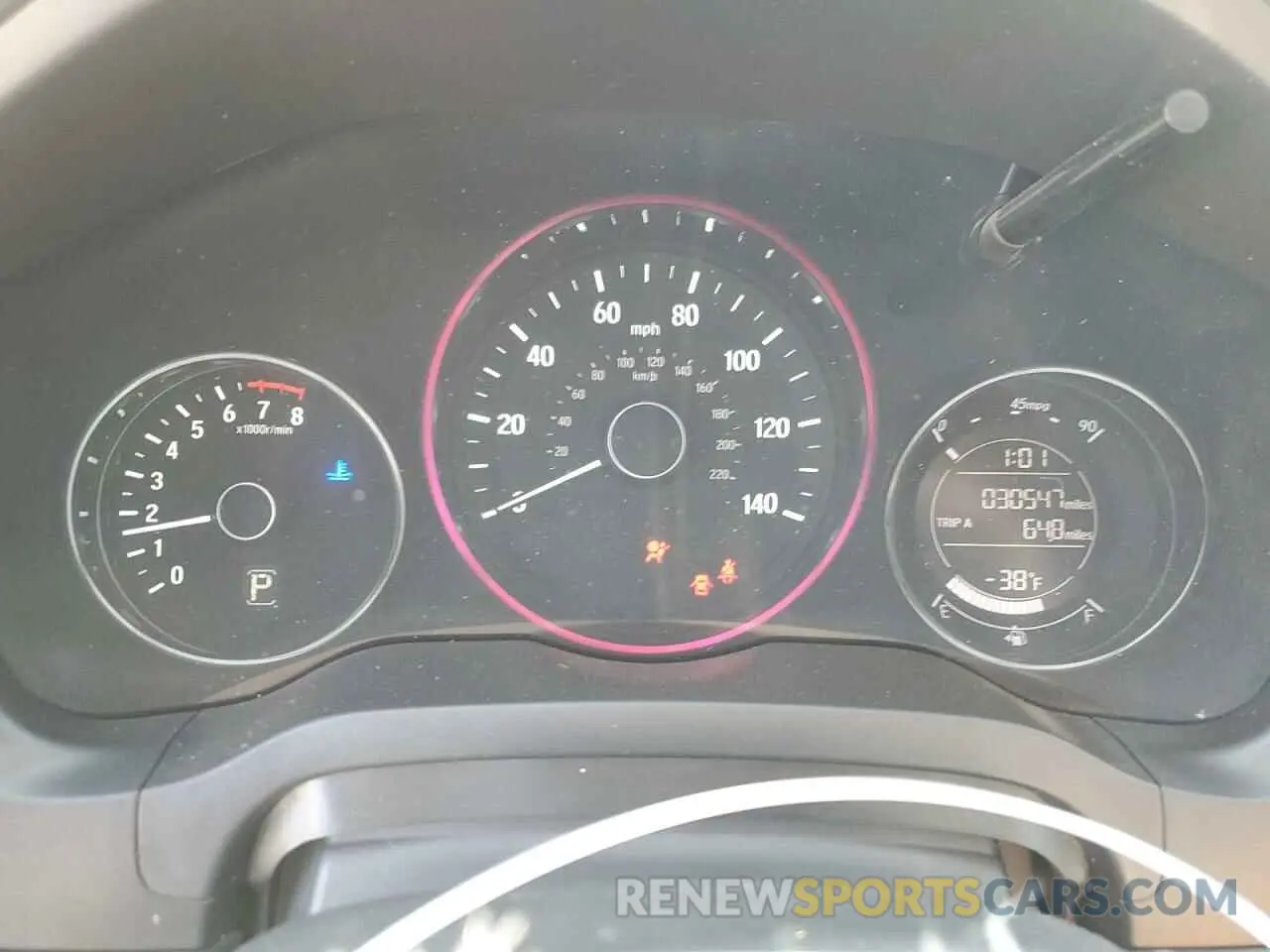 9 Photograph of a damaged car 3CZRU6H30LG701340 HONDA HR-V 2020