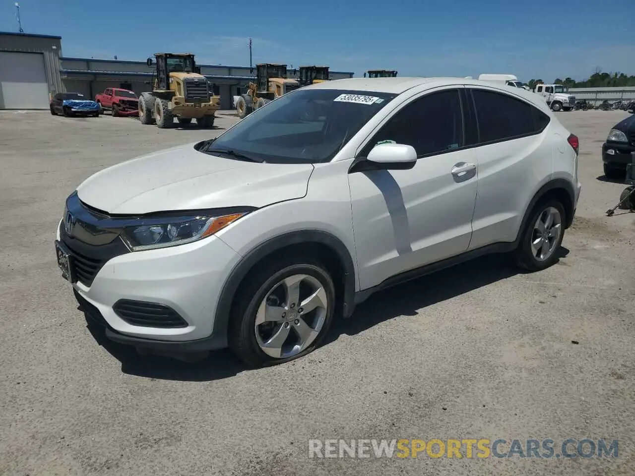 1 Photograph of a damaged car 3CZRU6H30LM725574 HONDA HR-V 2020