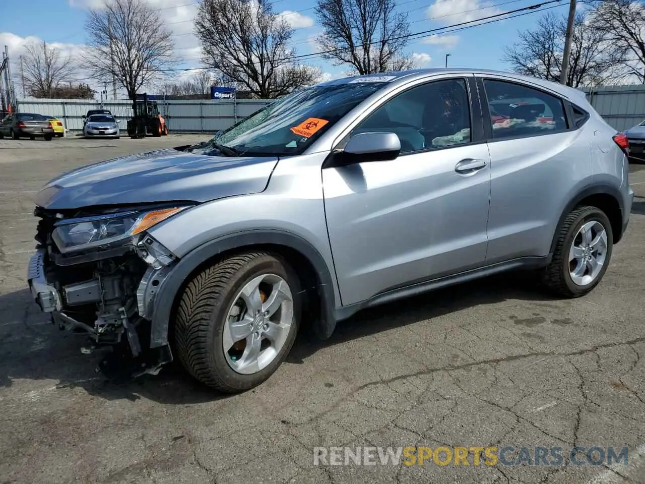 1 Photograph of a damaged car 3CZRU6H31LG701346 HONDA HR-V 2020