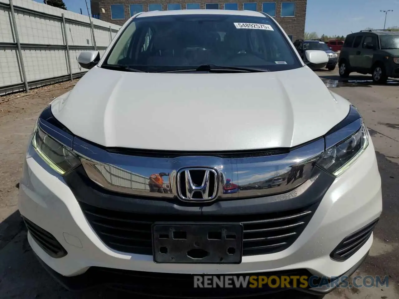 5 Photograph of a damaged car 3CZRU6H31LM703034 HONDA HR-V 2020