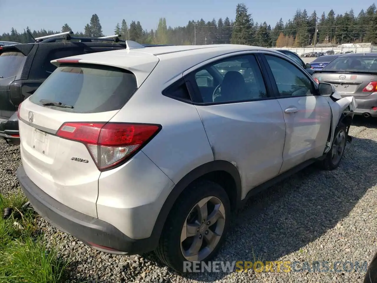 3 Photograph of a damaged car 3CZRU6H31LM718486 HONDA HR-V 2020
