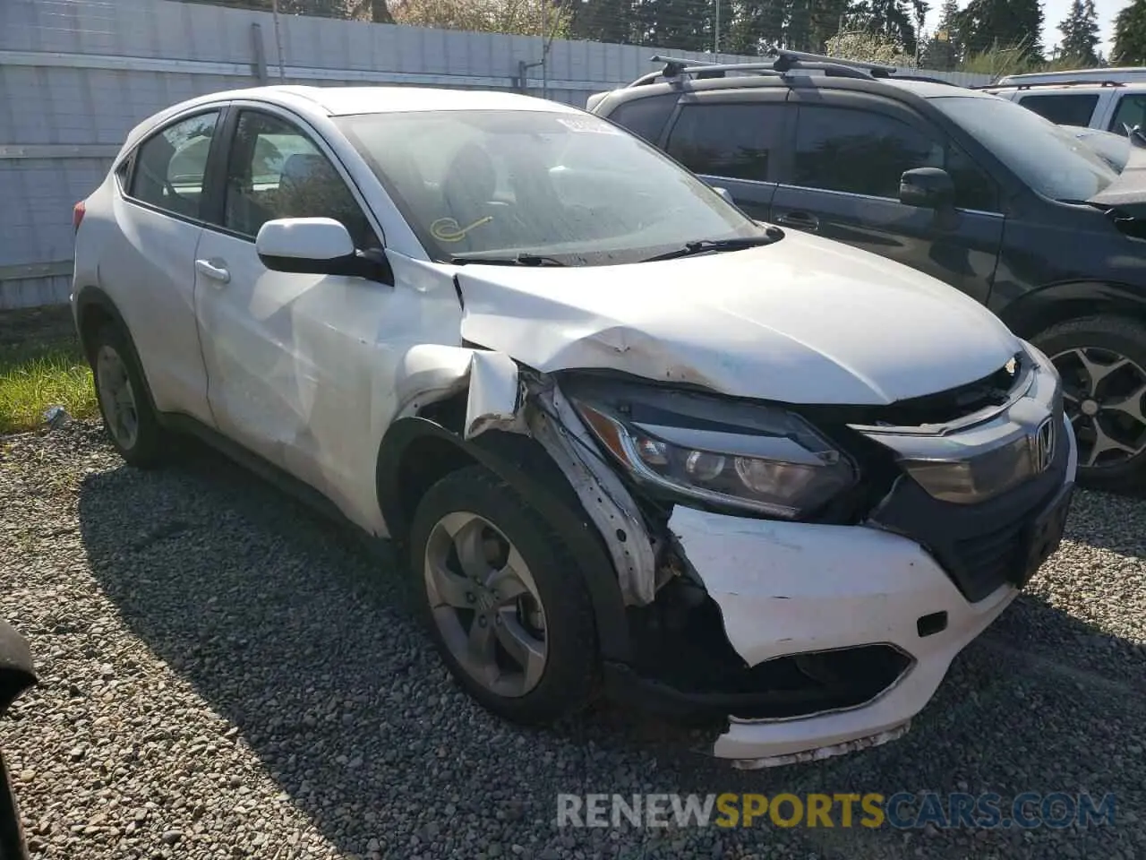 4 Photograph of a damaged car 3CZRU6H31LM718486 HONDA HR-V 2020