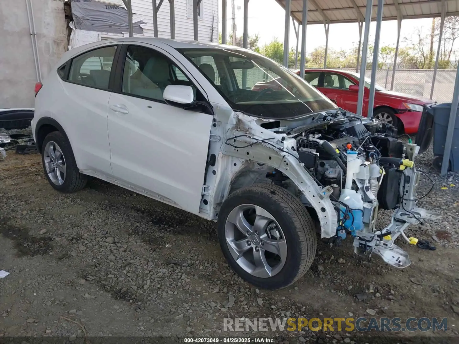 1 Photograph of a damaged car 3CZRU6H32LM717735 HONDA HR-V 2020