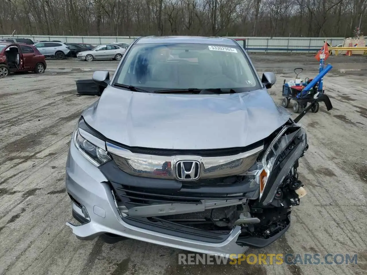 5 Photograph of a damaged car 3CZRU6H34LM715680 HONDA HR-V 2020