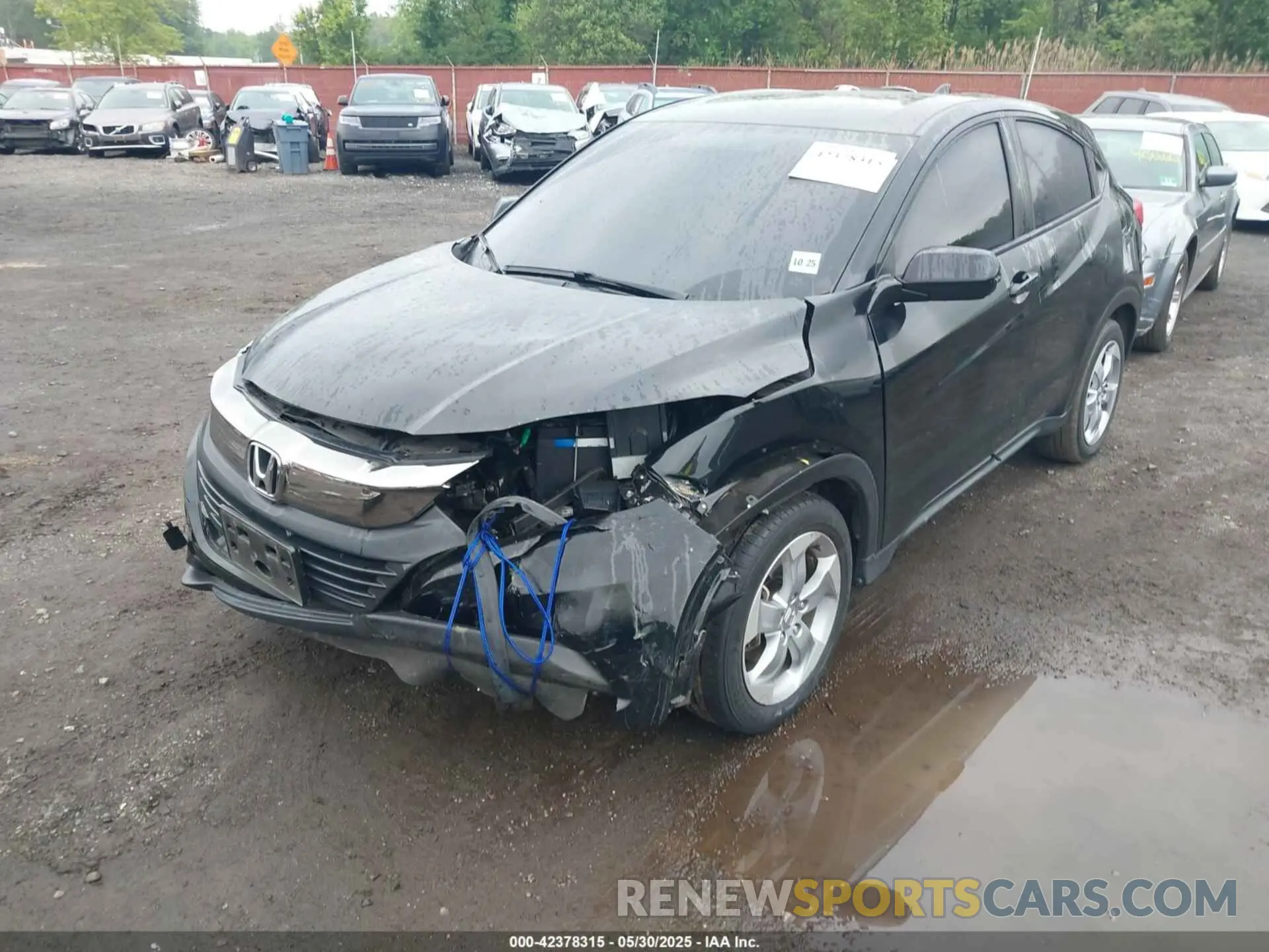 6 Photograph of a damaged car 3CZRU6H34LM732902 HONDA HR-V 2020