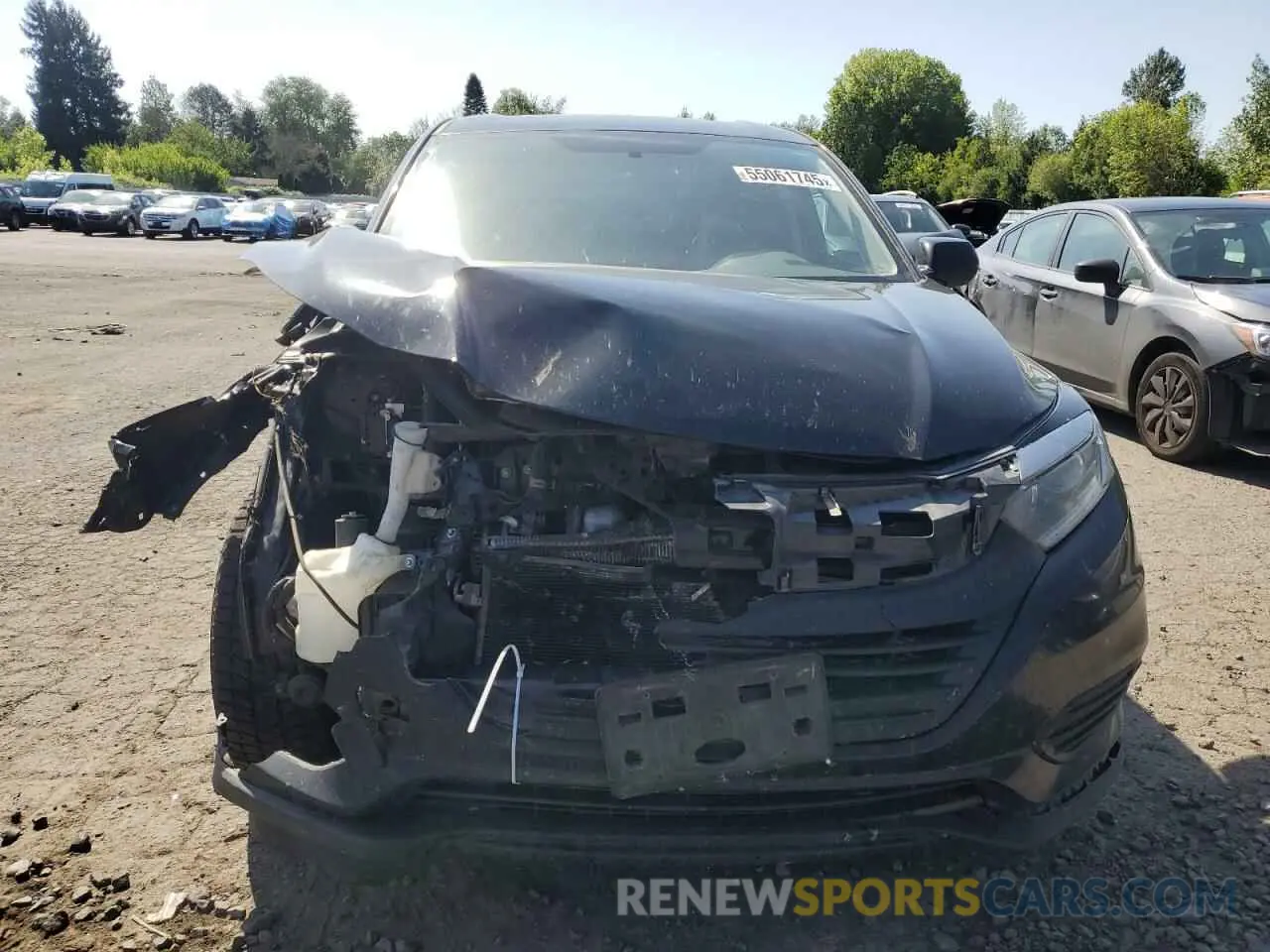 5 Photograph of a damaged car 3CZRU6H35LG703410 HONDA HR-V 2020
