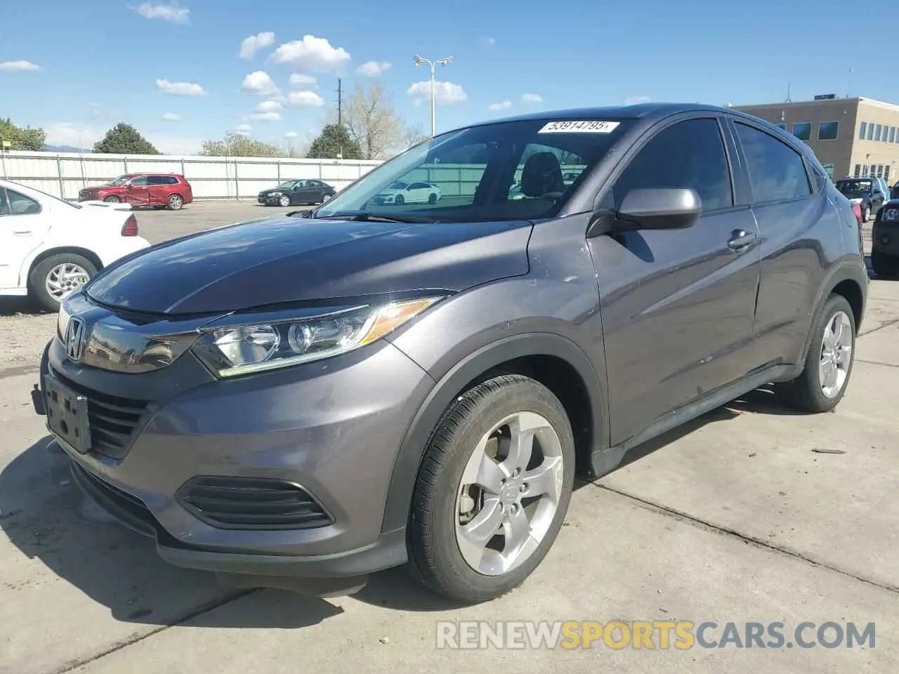 1 Photograph of a damaged car 3CZRU6H35LM724694 HONDA HR-V 2020