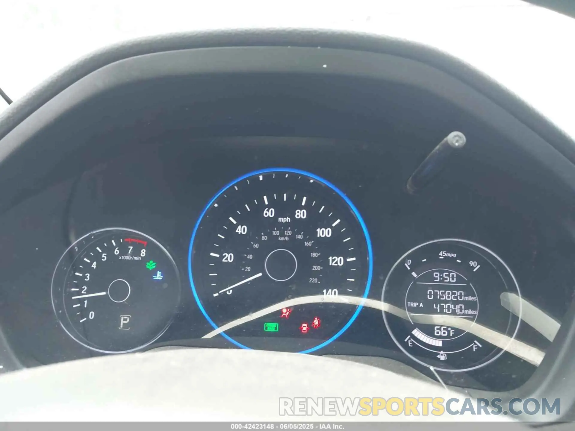 7 Photograph of a damaged car 3CZRU6H35LM728874 HONDA HR-V 2020