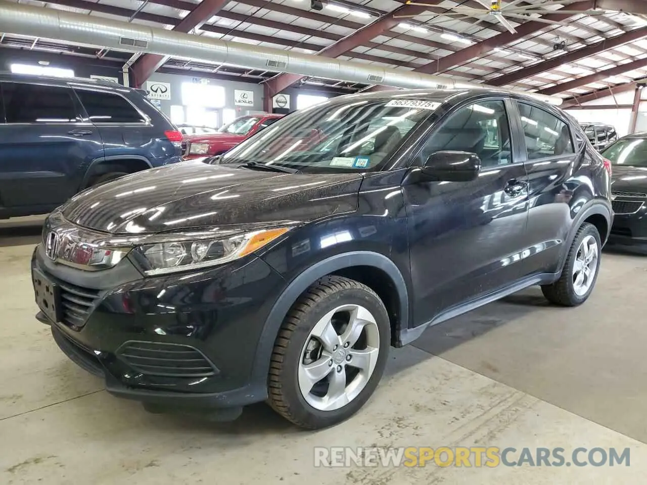 1 Photograph of a damaged car 3CZRU6H3XLM715554 HONDA HR-V 2020