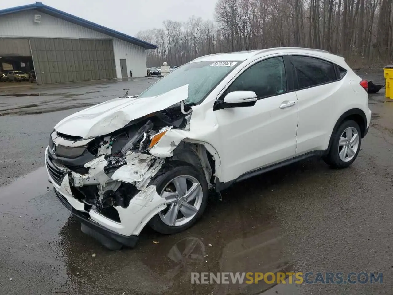 1 Photograph of a damaged car 3CZRU6H51LM735435 HONDA HR-V 2020