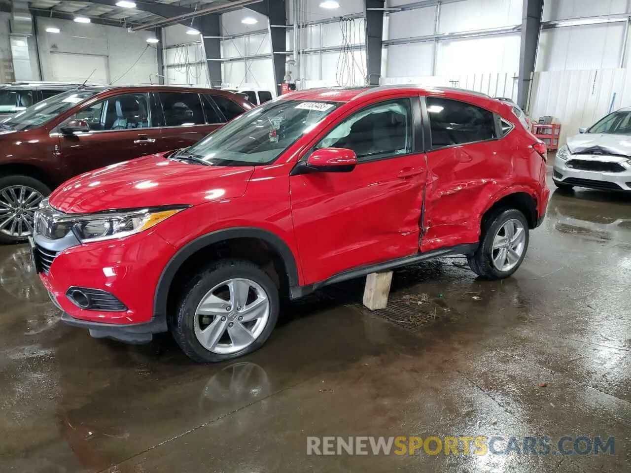 1 Photograph of a damaged car 3CZRU6H54LM702056 HONDA HR-V 2020