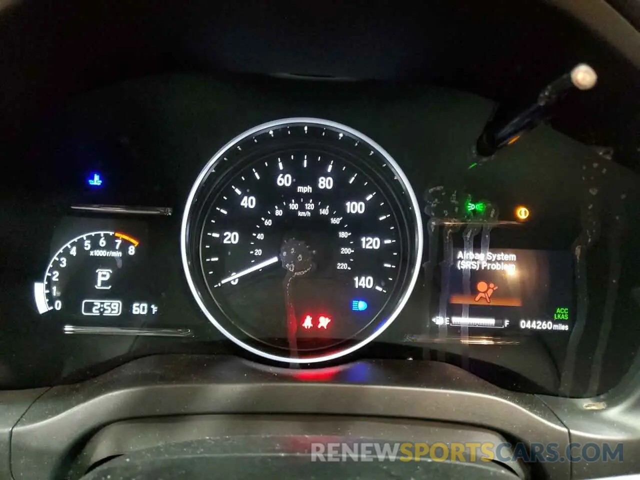 9 Photograph of a damaged car 3CZRU6H54LM702056 HONDA HR-V 2020