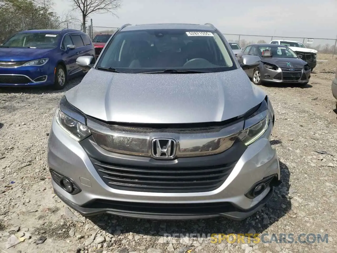 5 Photograph of a damaged car 3CZRU6H54LM712876 HONDA HR-V 2020