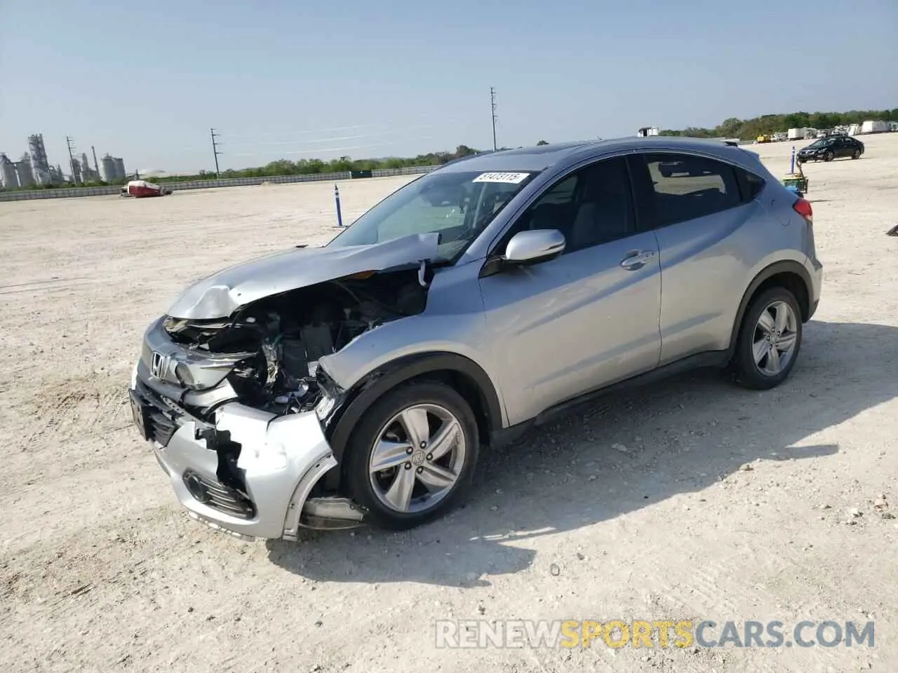 1 Photograph of a damaged car 3CZRU6H54LM720797 HONDA HR-V 2020