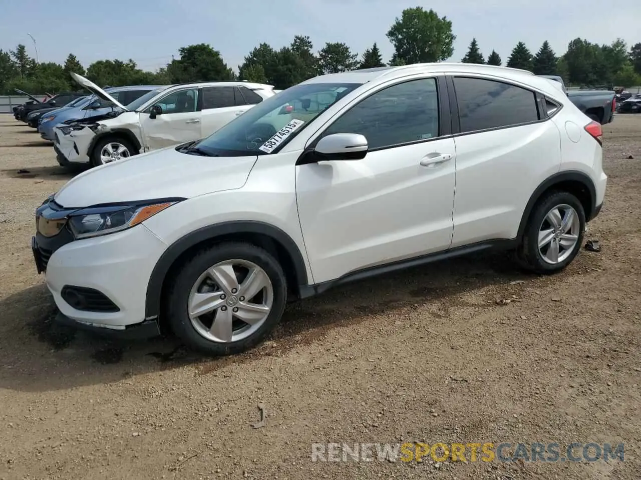 1 Photograph of a damaged car 3CZRU6H55LM732523 HONDA HR-V 2020