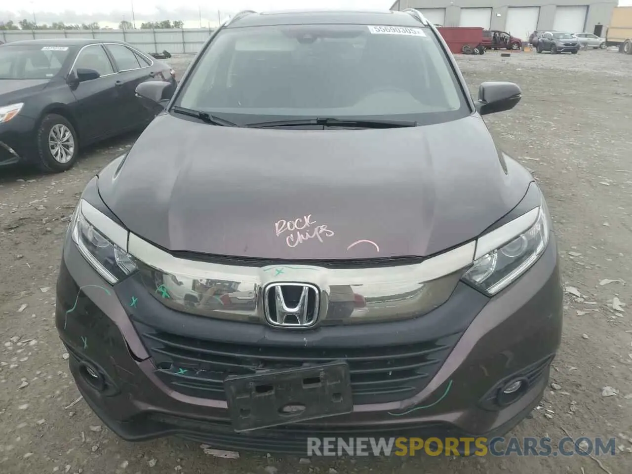 5 Photograph of a damaged car 3CZRU6H58LM733231 HONDA HR-V 2020