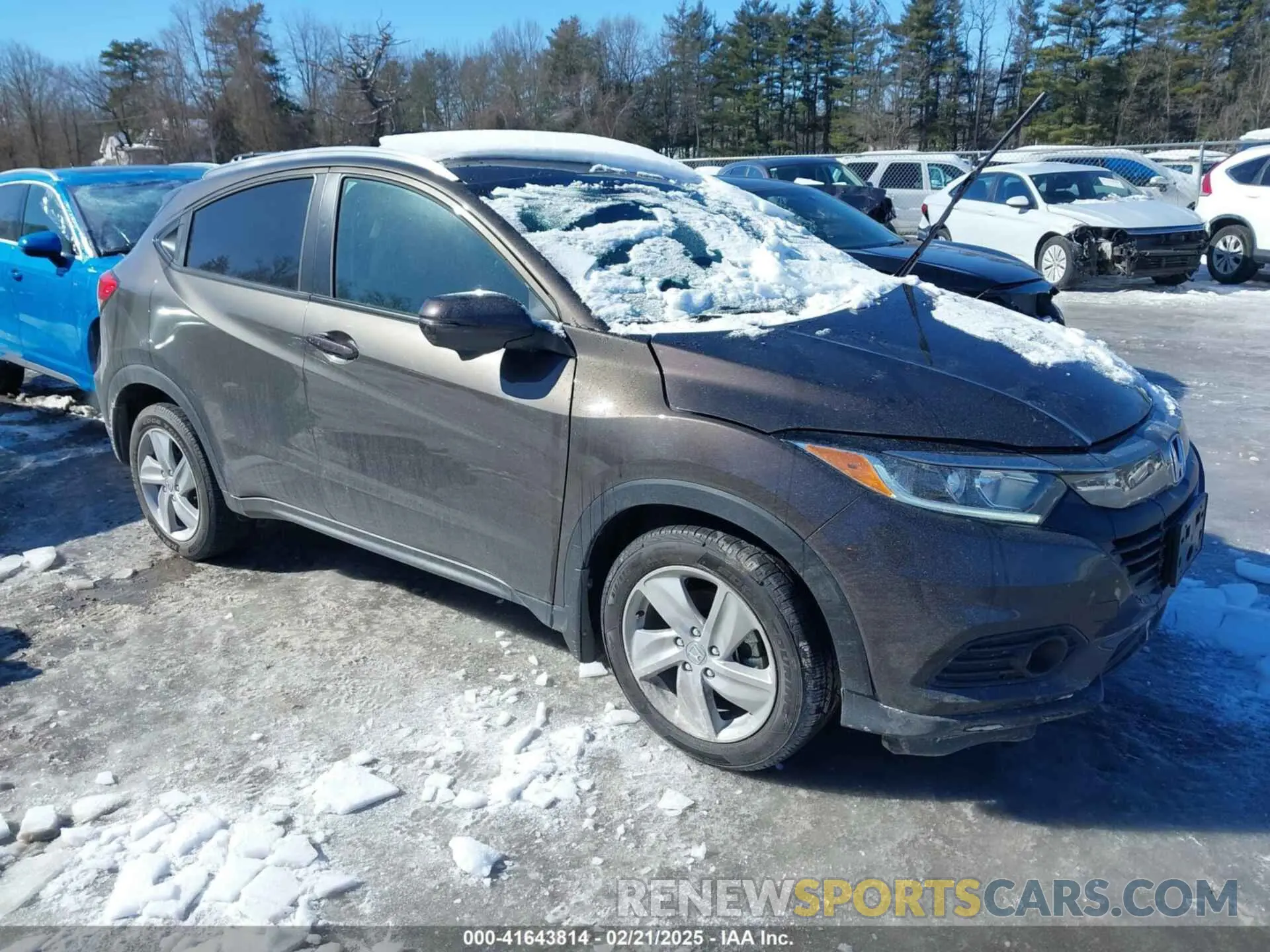 1 Photograph of a damaged car 3CZRU6H5XLM701073 HONDA HR-V 2020
