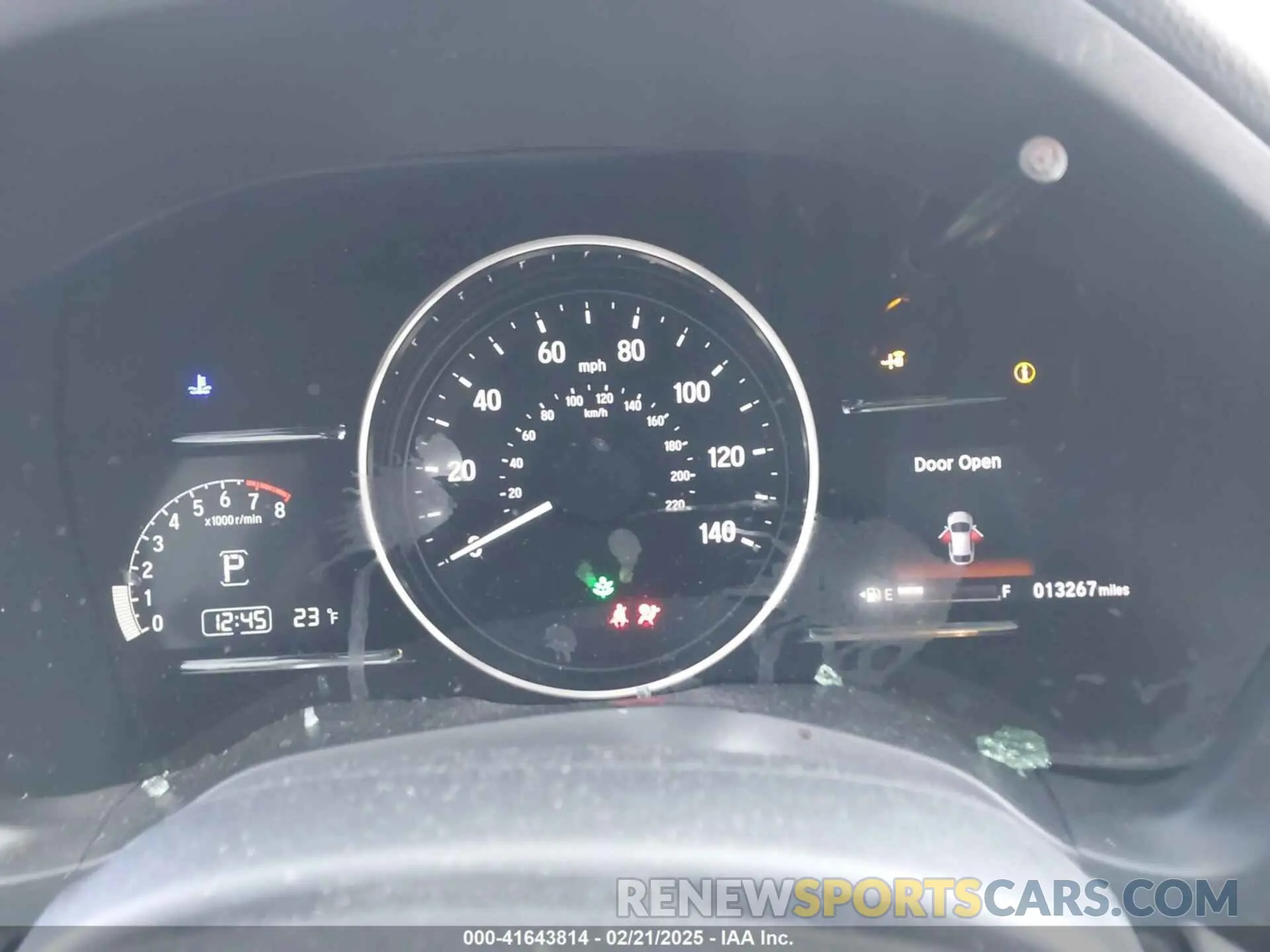 7 Photograph of a damaged car 3CZRU6H5XLM701073 HONDA HR-V 2020