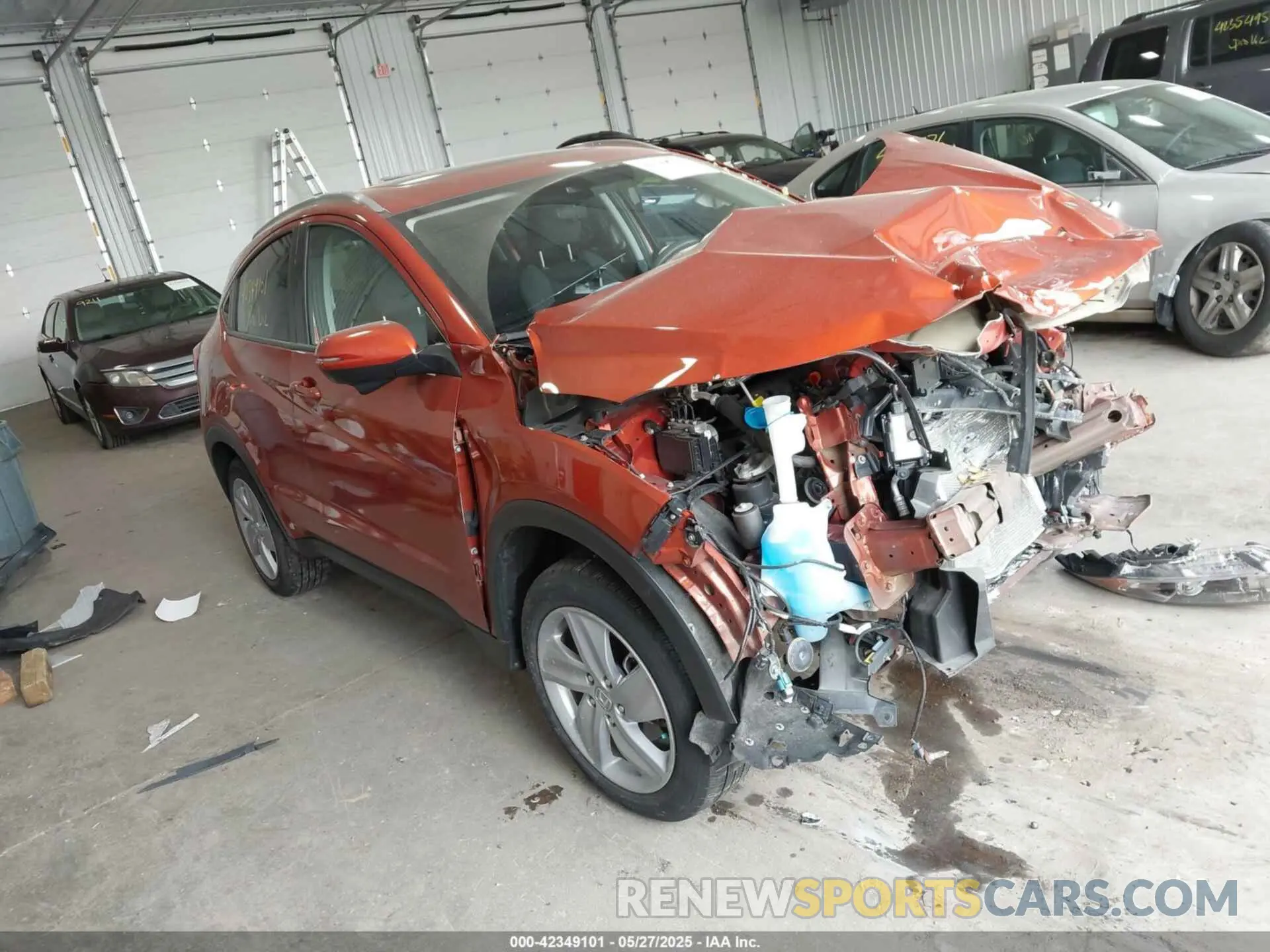 1 Photograph of a damaged car 3CZRU6H5XLM713014 HONDA HR-V 2020