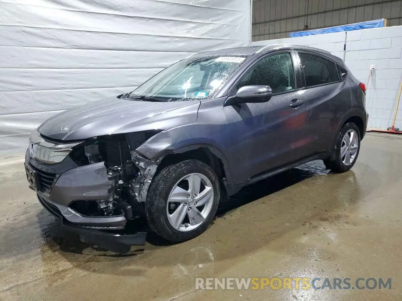 1 Photograph of a damaged car 3CZRU6H5XLM729469 HONDA HR-V 2020