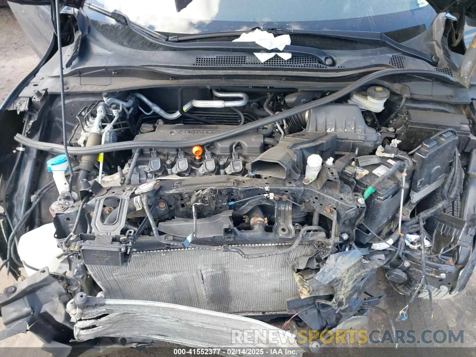 10 Photograph of a damaged car 3CZRU6H77LM729754 HONDA HR-V 2020
