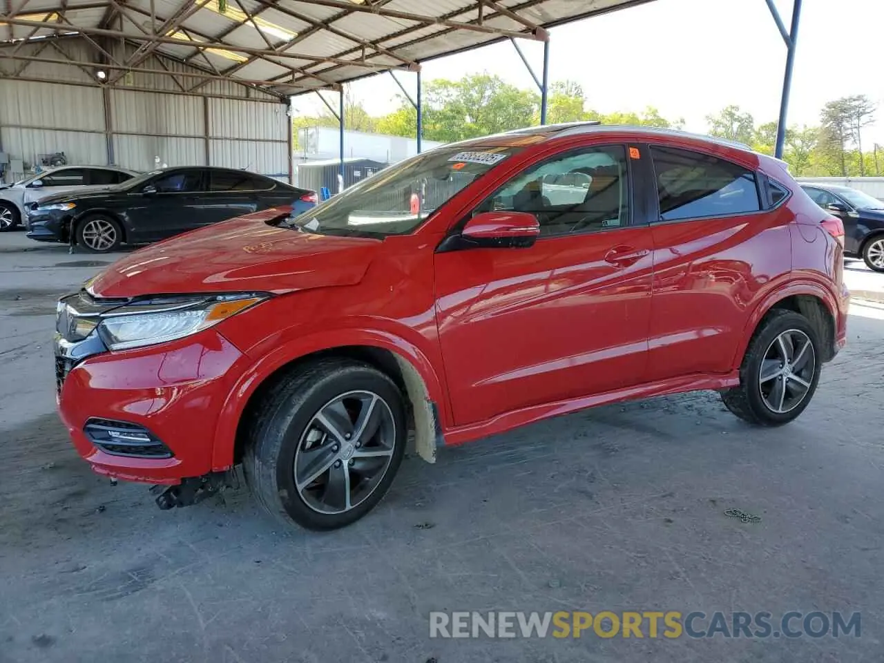 1 Photograph of a damaged car 3CZRU6H91LM738774 HONDA HR-V 2020