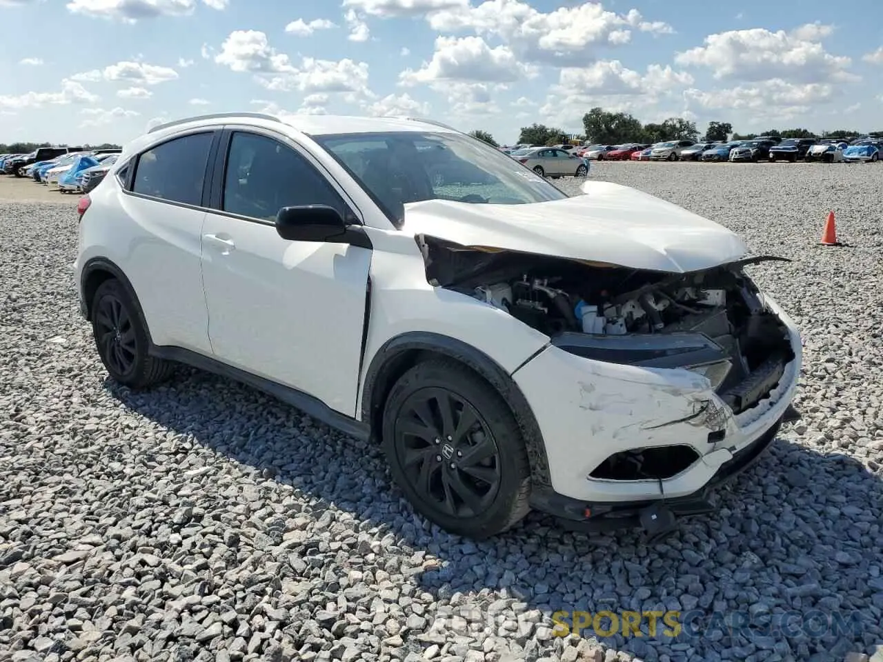 4 Photograph of a damaged car 3CZRU5H10MM703116 HONDA HR-V 2021