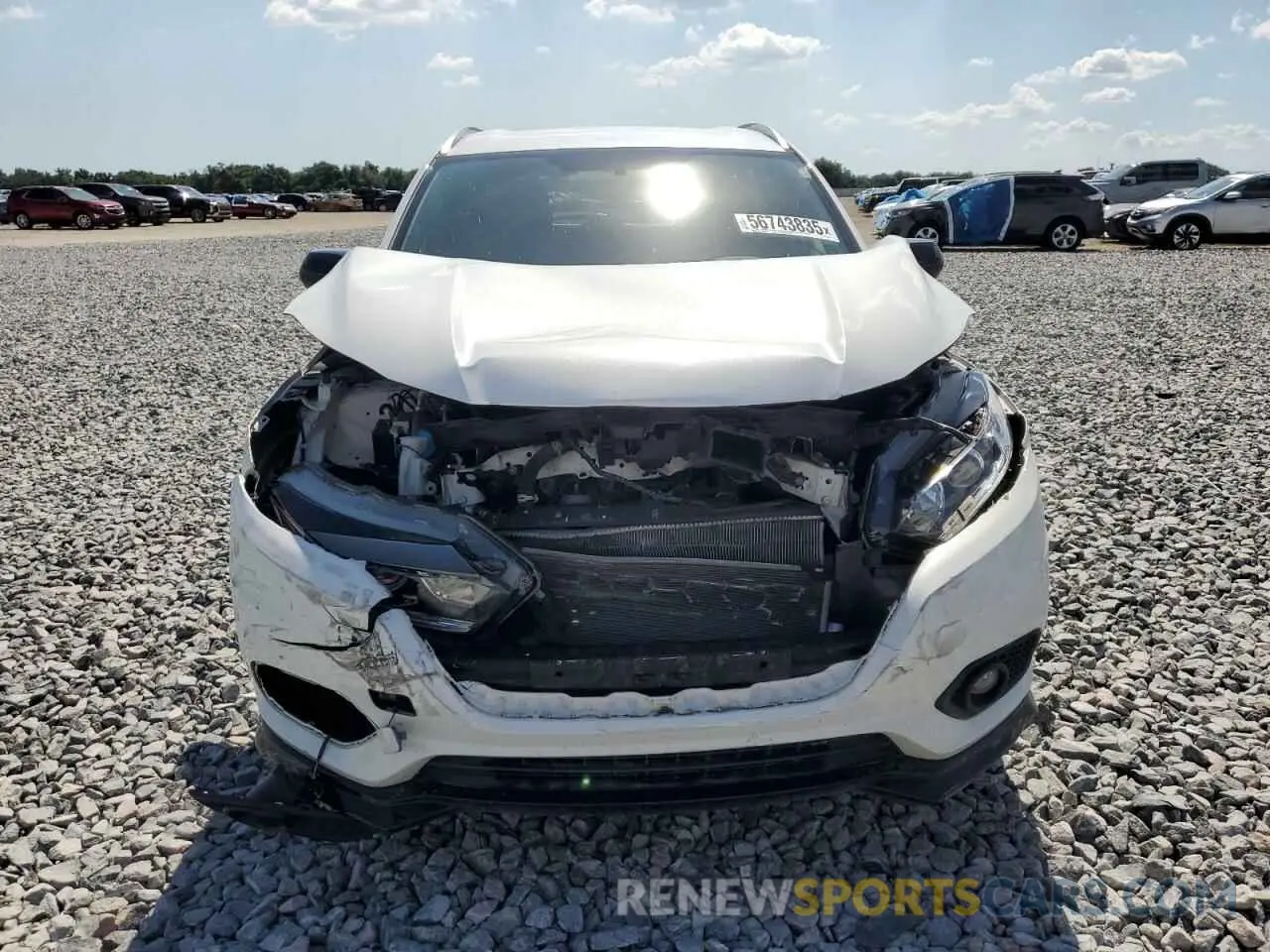 5 Photograph of a damaged car 3CZRU5H10MM703116 HONDA HR-V 2021