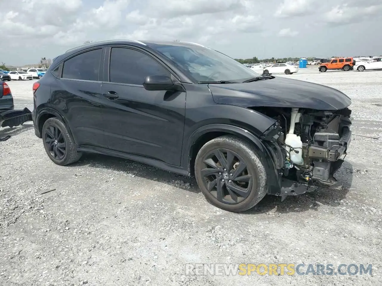 4 Photograph of a damaged car 3CZRU5H11MM715386 HONDA HR-V 2021