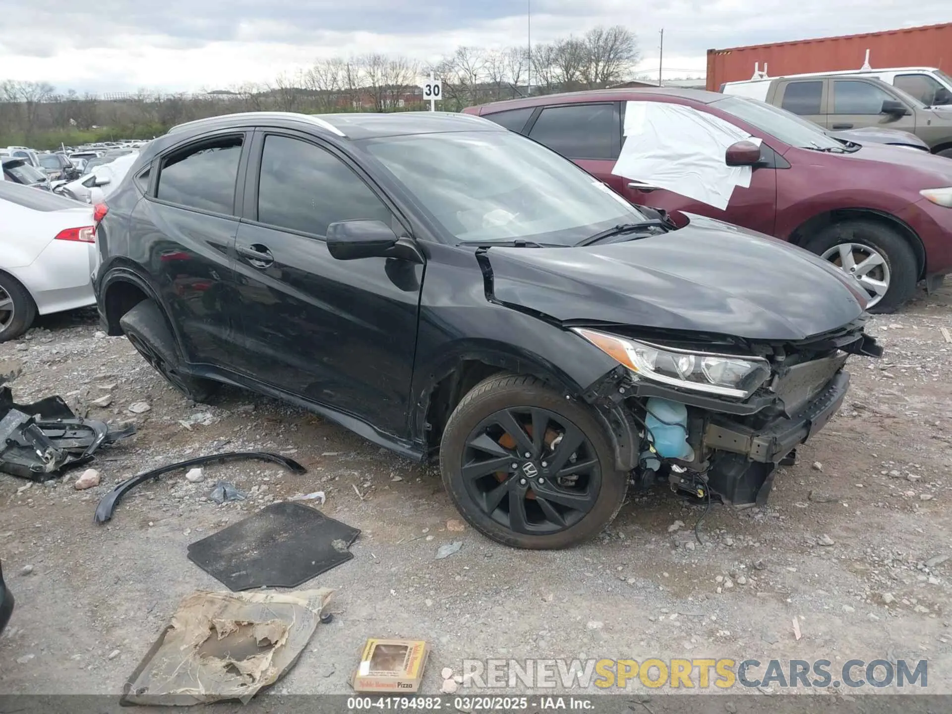 1 Photograph of a damaged car 3CZRU5H11MM720863 HONDA HR-V 2021