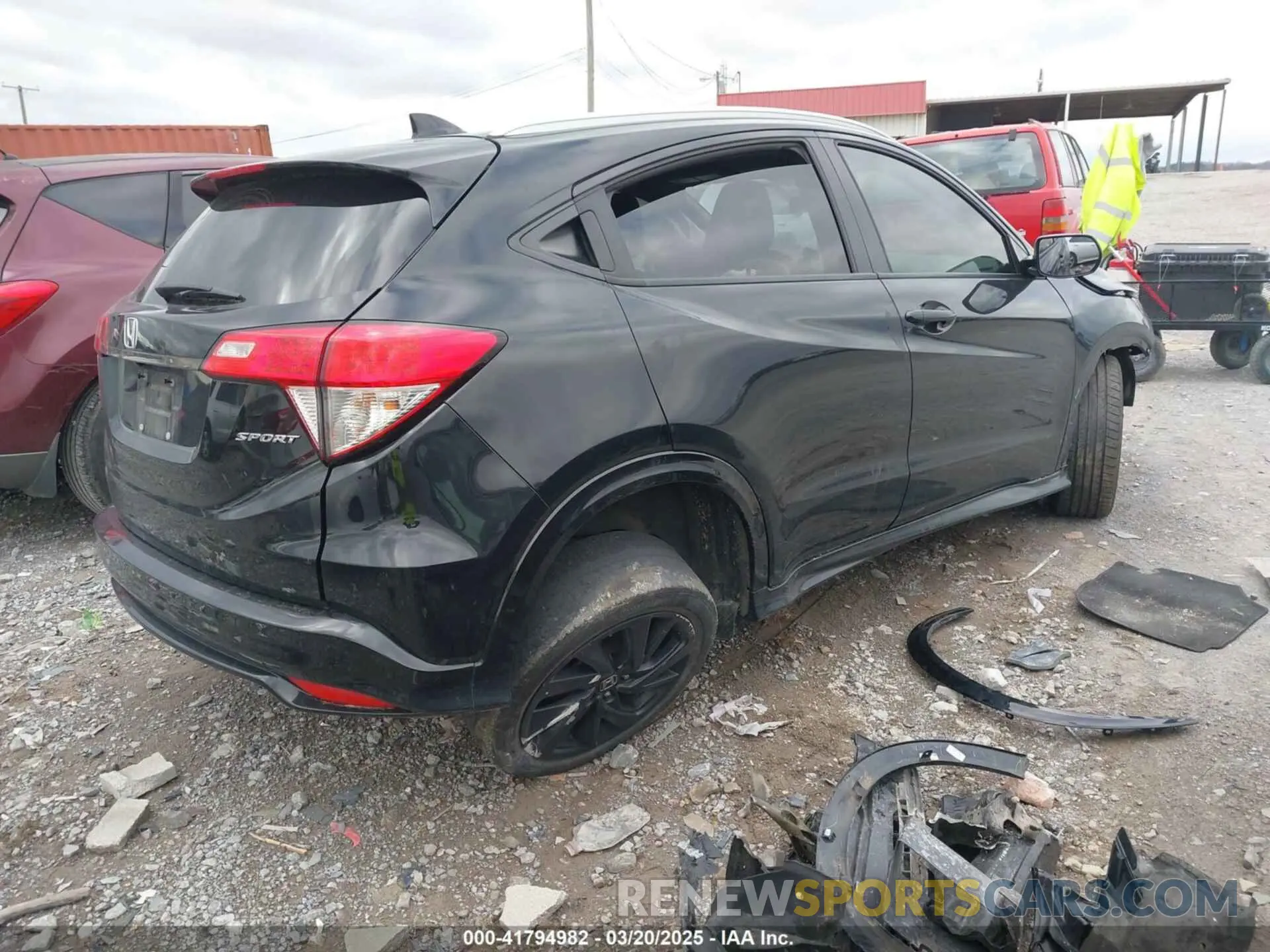 4 Photograph of a damaged car 3CZRU5H11MM720863 HONDA HR-V 2021