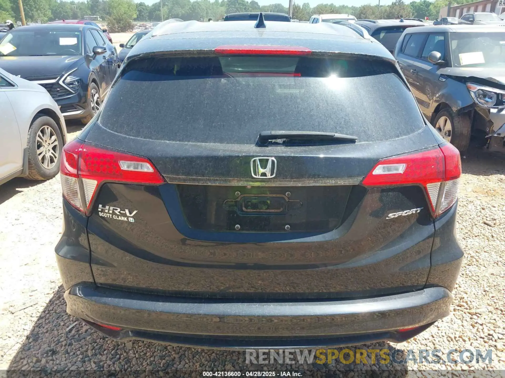 16 Photograph of a damaged car 3CZRU5H11MM721835 HONDA HR-V 2021